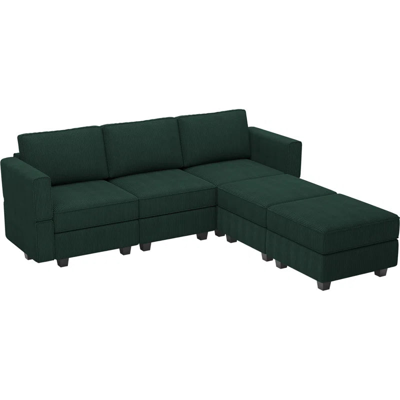 Nairoby U-Shaped Modular Upholstered Sectional
