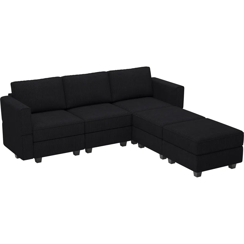 Nairoby U-Shaped Modular Upholstered Sectional