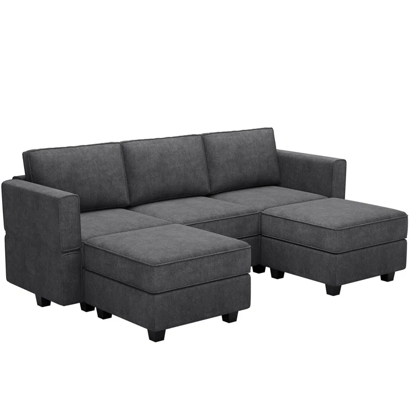 Nairoby U-Shaped Modular Upholstered Sectional