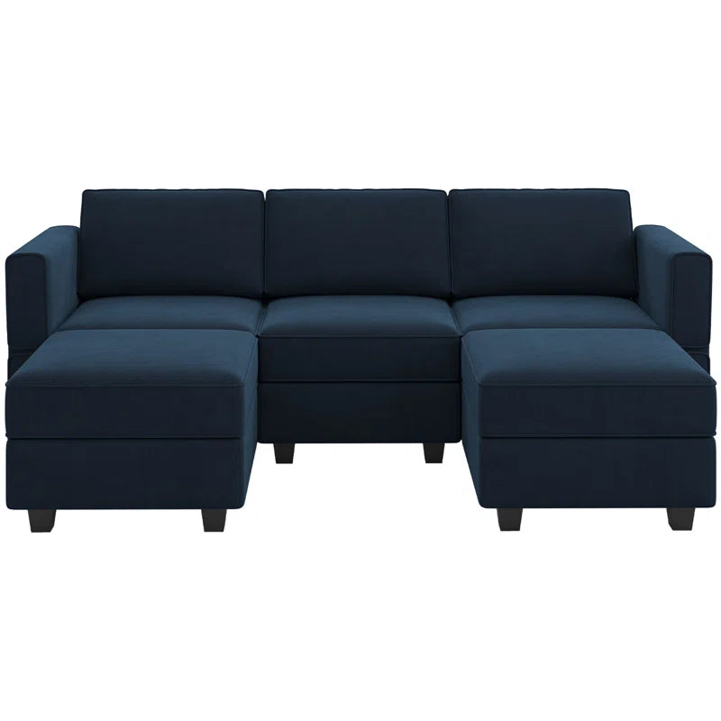 Nairoby U-Shaped Modular Upholstered Sectional