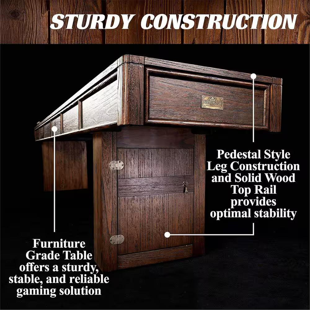12 Ft. Webster Shuffleboard Table
