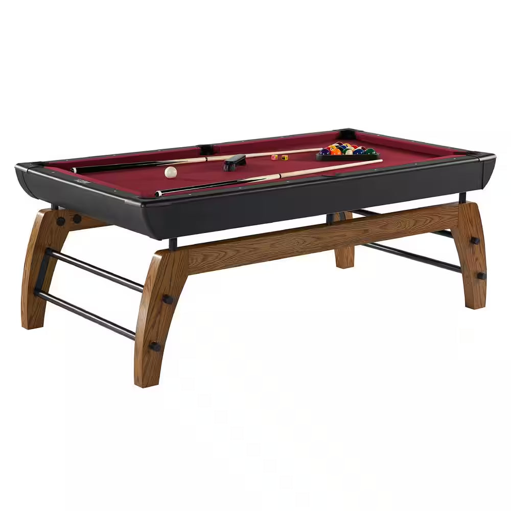 Edgewood 84 In. Pool Table with Accessories