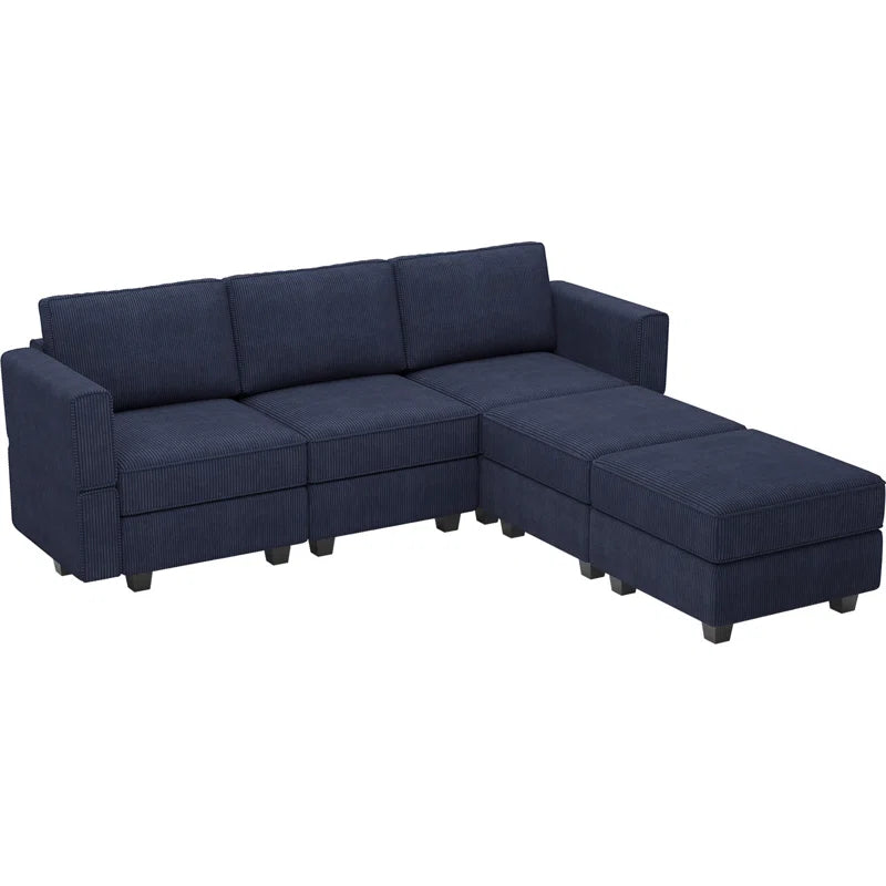 Nairoby U-Shaped Modular Upholstered Sectional